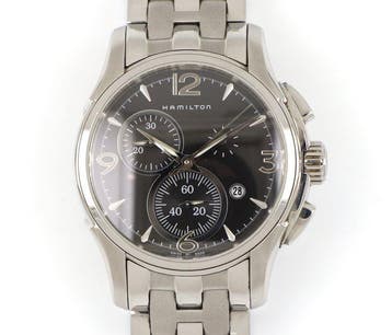 Hamilton - Jazzmaster Chrono Quartz - Zonder minimumprijs -, Sieraden, Tassen en Uiterlijk, Nieuw