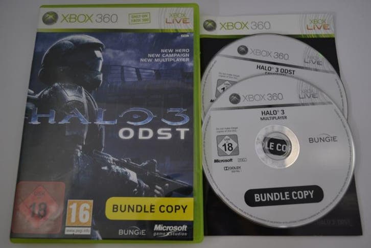 Halo 3 - ODST - Bundle Copy (360), Spelcomputers en Games, Games | Xbox 360, 1 speler, Zo goed als nieuw, Online, Verzenden