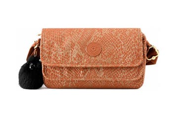 Kipling Handtas Bruin, Verzenden, Zo goed als nieuw, Bruin