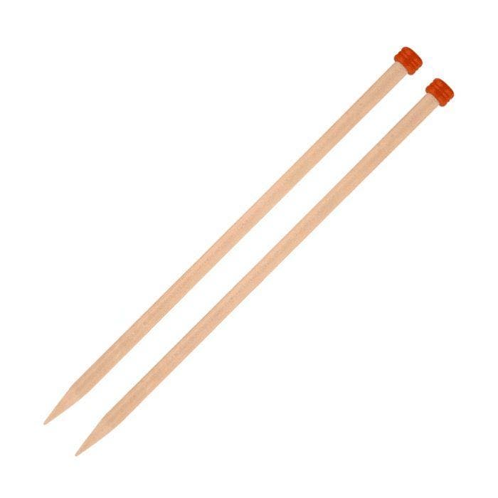 KnitPro Basix Birch Breinaalden (40 cm) - 25 mm, Hobby en Vrije tijd, Breien en Haken, Ophalen of Verzenden