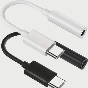 Universele USB-C naar 3.5mm Jack Audio Adapter Kabel voor Sm, Verzenden, Nieuw
