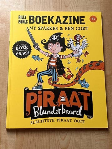 BILLY BONES PIRAAT BLUNDERB 0001 8710823005503 Meis & Maas, Boeken, Verzenden, Gelezen, Meis & Maas