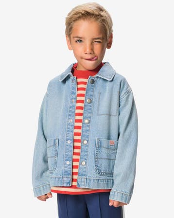 HEMA Kinder spijkerjas blauw, Verzenden, Nieuw