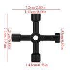 Universele Schakelkastsleutel, Auto diversen, Verzenden, Nieuw