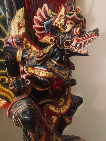 Spectaculaire Garuda Bali Hoogte 100 cm (Zonder