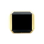 Gouden zegelring met onyx 14 krt, Ophalen of Verzenden, Nieuw