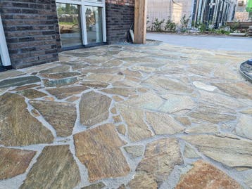 flagstone Karystos Brown / Karystos Brown flagstone, Nieuw, Natuursteen, Terrastegels