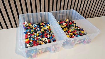 Lego Onderdelen - LEGO Inverted Slopes 1000x, Kinderen en Baby's, Nieuw