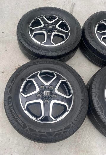 Originele Fiat Ducato Citroën Jumper velgen zomerbanden, Auto-onderdelen, Banden en Velgen, Bestelwagen, 16 inch, Banden en Velgen