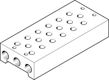 Festo Aansluitblok - 11902, Verzenden, Nieuw