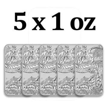 1 Troy Ounce - Zilver .999 - 2023 1 oz $1 AUD Australia 9999