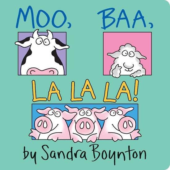 Moo, Baa, La La La!, Boeken, Literatuur, Ophalen of Verzenden