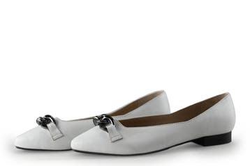 Gerry Weber Slingbacks in maat 37 Wit, Verzenden, Wit, Zo goed als nieuw, Gerry Weber