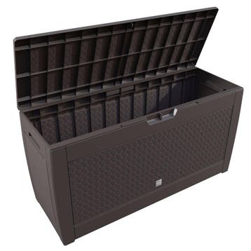 Kussenbox Matuba Bruin kunststof 310L (Schuurtjes-Rekken), Verzenden, Nieuw