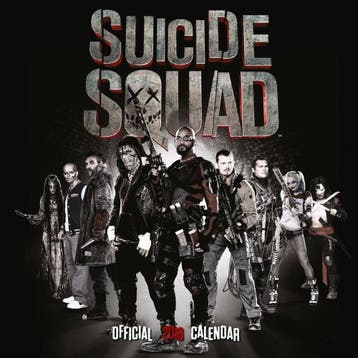Suicide Squad Calendar 2018 English Version, Ophalen of Verzenden, Nieuw