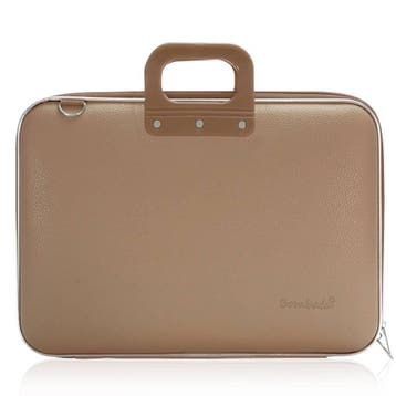 Bombata MAXI 17 inch Laptoptas Taupe, Computers en Software, Laptoptassen, Verzenden, Nieuw