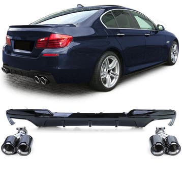 Diffuser BMW 5 Serie M Pakket F10 F11 Carbon Sierstukken, Ophalen of Verzenden, Nieuw
