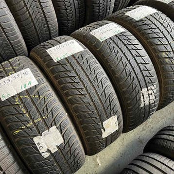 4 x Nokian WR 235-55-18 Winterbanden 6,5mm, Auto-onderdelen, Banden en Velgen, 18 inch, Gebruikt, 235 mm, Band(en)