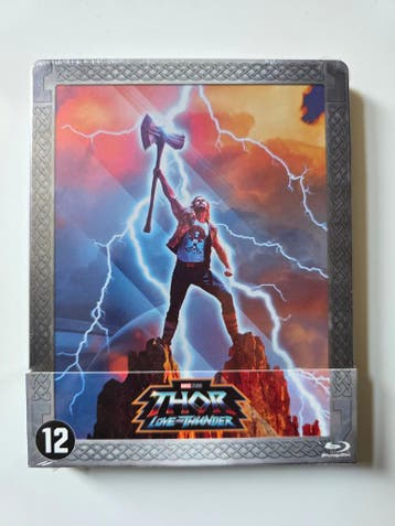 THOR LOVE AND THUNDER (STEELBOOK) (IN SEAL) (BLURAY), Cd's en Dvd's, Blu-ray, Verzenden, Gebruikt