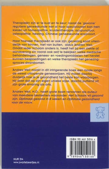 Genezing komt van binnenuit / Zwarte beertjes / 3373 - A., Verzenden, Gelezen, A. Weil