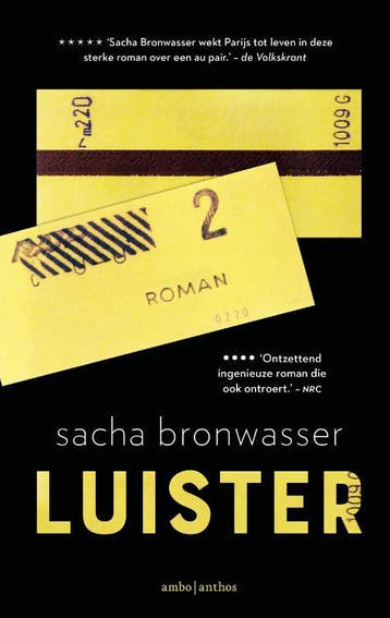 Luister - Sacha Bronwasser 9789026366567, Verzenden, Zo goed als nieuw, Sacha Bronwasser