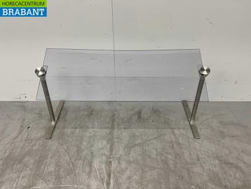 RVS Ademschot kuchscherm 90 cm Horeca, Ophalen of Verzenden