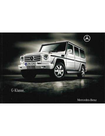 2009 MERCEDES BENZ G KLASSE BROCHURE DUITS, Nieuw, Author