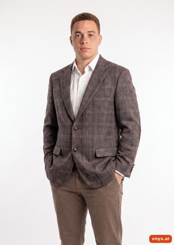 BARUTTI Blazers Heren maat L Bruin Vintage, Ophalen of Verzenden, Nieuw