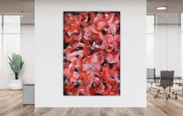 Étienne Pixa - Rythms 1A.9.B - Large abstract painting