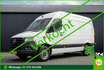 Mercedes-Benz Sprinter **317 CDI L2H2 | Mbux | Camera |, Stof, Gebruikt, Wit, Mercedes-Benz