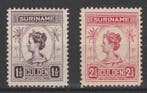 Postzegels Suriname 1913 NR.102-103 (1452), Postzegels en Munten, Postzegels | Suriname, Verzenden, Postfris