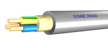 Donné Installatiekabel -  YMvK Dca 3x2,5 mm2 - Snijlengte, Ophalen of Verzenden, Nieuw