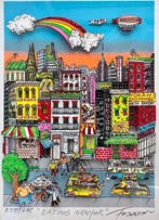 Charles Fazzino (1955) - Eating New York