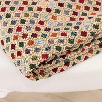 BA053 - Gobelinstof - Romben Multicolor - Meubelstof - 250