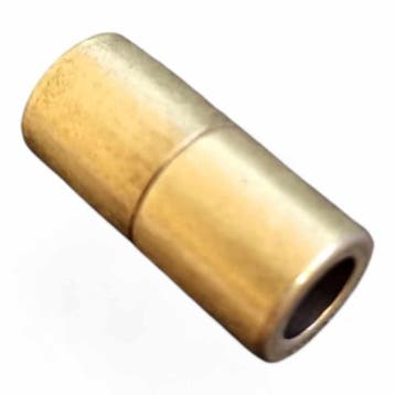DQ Metaal Magneet sluiting 22x10mm Ø6mm Antiek Brons (Nik.., Ophalen of Verzenden, Nieuw, Draad