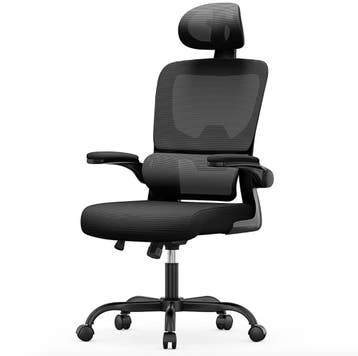 Premium Ergonomische Bureaustoel - Zwart - Nieuw Design, Gaming bureaustoel, Verzenden, Zwart, Nieuw