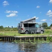 Kamperen aan het water bij Heerenzijl, Vakantie, Campings, Tuin, Aan meer of rivier, Landelijk