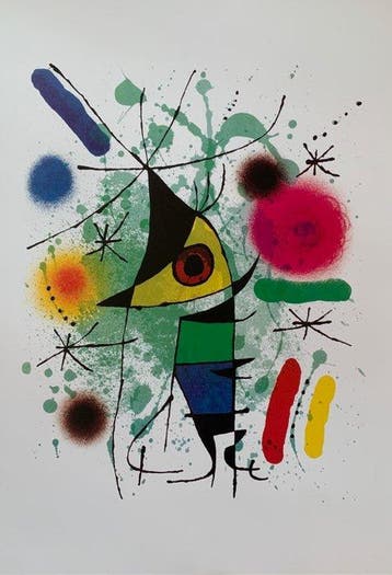 Joan Miro (1893-1983), after - The singing Fish, XL