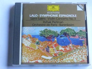 Lalo - Symphonie Espagnole, Saint-Saëns / Itzhak Perlman, Ba, Ophalen of Verzenden, Zo goed als nieuw