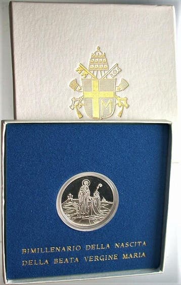 500 Lire 1984 Italien-kirchenstaat Johannes Paul Ii 1978-..., Verzenden