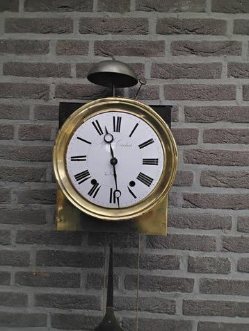 Comtoise klok - Antiek - Messing - 1850-1900, Antiek en Kunst