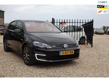 Volkswagen e-Golf | Zakelijke Lease v.a. €275.74 pm, Automaat, Stof, Gebruikt, Zwart