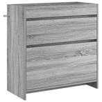 vidaXL Badkamer Onder Wasbak Kast Grijs Sonoma 78,5 x 37,5 x, Verzenden, Nieuw