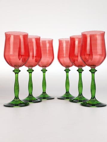 Secoloventesimo - Kelk (6) - Le Fleurs Rouge - Emaille,