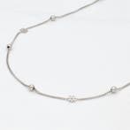 Halsketting - 18 karaat Witgoud, Sieraden, Tassen en Uiterlijk, Kettingen, Nieuw