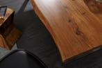 Massief houten eettafel MAMMUT NATURE 200cm acacia, Huis en Inrichting, Tafels | Eettafels, Ophalen of Verzenden, Nieuw