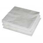 Witte lunch servetten 25x stuks - Servetten, Hobby en Vrije tijd, Ophalen of Verzenden, Nieuw
