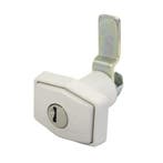 Drukslot serviceluik zwart/wit rechthoekig zonder cilinder (, Ophalen of Verzenden, Nieuw