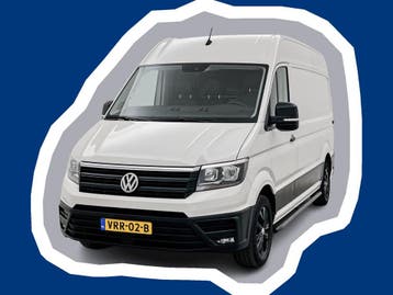 Volkswagen Crafter 35 2.0 TDI L3H3 Automaat Trekhaak 3t Luch, Automaat, Stof, Gebruikt, Volkswagen