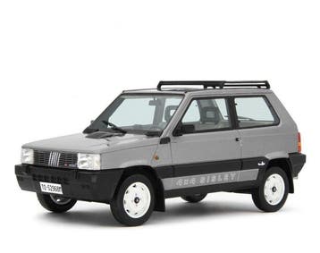 Laudoracing 1:18 - Modelauto - Fiat Panda 4x4 Sisley 2°, Nieuw